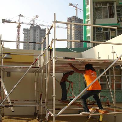 清遠盤扣腳手架出租 腳手架租賃